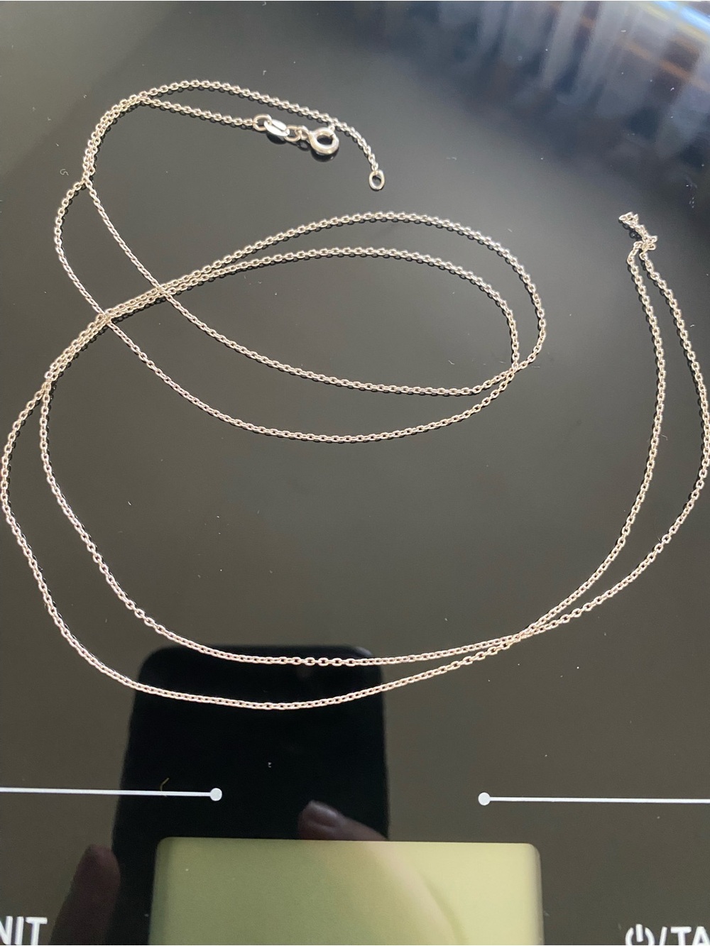 Sterling Silver Chain Necklace - Silver